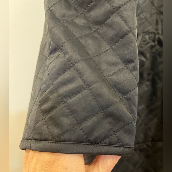 Eileen Fisher Quilted Long Jacket W/ Fleece Lining kk - Picture 5 of 16